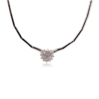 Collana collier Barbara Gioelli CAFLV52  in oro 18k e diamanti naturali donna  - CAFLV52